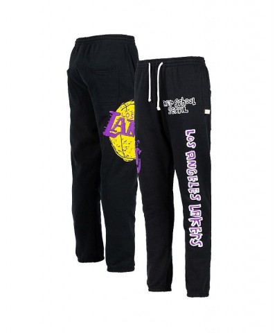 Men's Black Los Angeles Lakers Sweatpants $40.80 Pants
