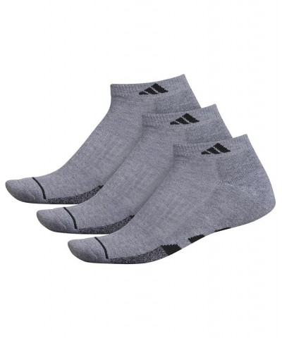 3-Pk. Men's Cushioned Quarter Socks Gray $10.86 Socks