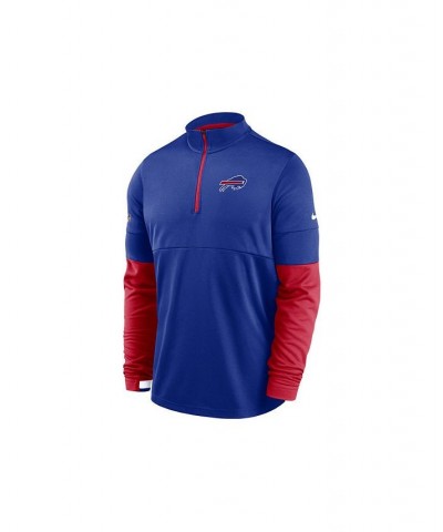 Buffalo Bills Men's Sideline Half Zip Therma Top $41.80 Sweatshirt