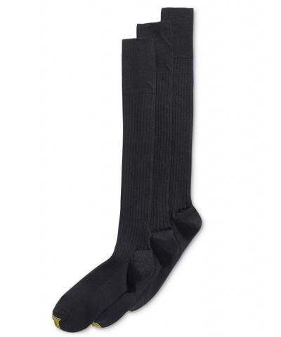 Men's 3-Pack. Dress Over The Calf Socks Black $10.21 Socks