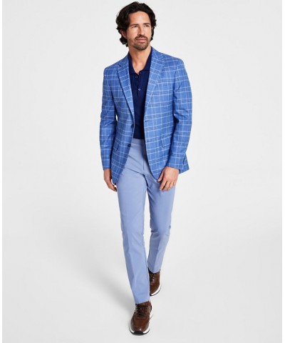 Men's Blue Check Modern-Fit Sport Coat Blue $42.24 Blazers