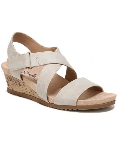 Sincere Strappy Wedge Sandals PD06 $37.09 Shoes