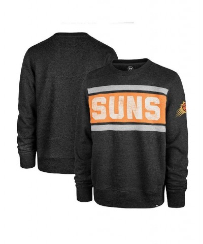 Men's Heather Black Phoenix Suns Tribeca Emerson Pullover Sweatshirt $37.40 Sweatshirt