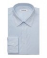 Men's Steel Plus Regular Fit Stretch Wrinkle Free Dress Shirt Blue $28.35 Dress Shirts