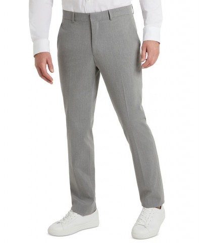 Men's Techni-Cole Suit Separate Slim-Fit Pants Light Grey $25.88 Suits