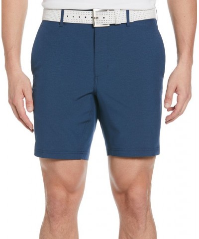 Men's Flat Front Cross Over 8" Golf Shorts Insignia Blue $20.46 Shorts