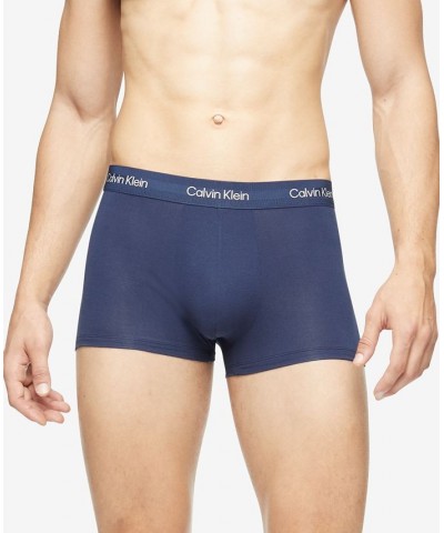Men's Ultra Soft Modern Modal Trunk Underwear Blue $14.28 Underwear
