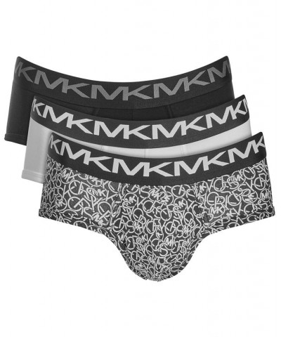 Men's 3-Pk. Performance Cotton Low-Rise Briefs Black $21.53 Underwear
