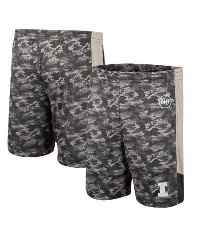 Men's Camo Illinois Fighting Illini OHT Military-Inspired Appreciation Terminal Shorts $18.40 Shorts