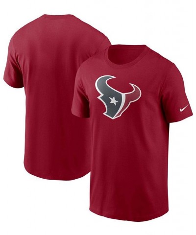 Men's Red Houston Texans Primary Logo T-shirt $18.00 T-Shirts