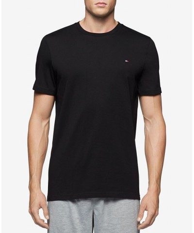 Men's Cotton Crew Neck Undershirt Black $17.34 Undershirt