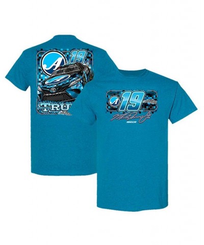 Men's Aqua Martin Truex Jr 2023 19 Auto-Owners Insurance T-shirt $21.19 T-Shirts