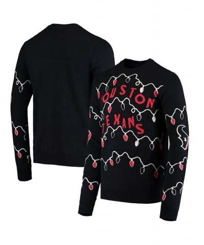 Men's Navy Houston Texans Light-Up Ugly Sweater $35.10 Sweaters