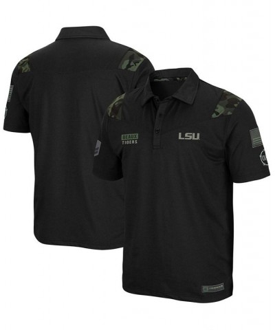 Men's Black LSU Tigers OHT Military Inspired Appreciation Sierra Polo $19.27 Polo Shirts